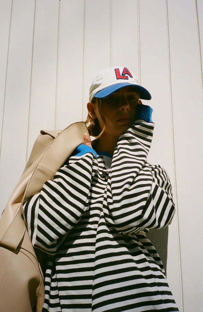 MAGLIONE OVERSIZE A RIGHE