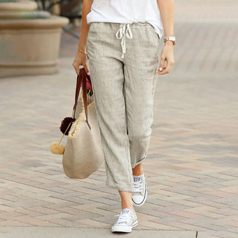 VITTORIA COMO | PANTALONI DRITTI QUOTIDIANI DA DONNA