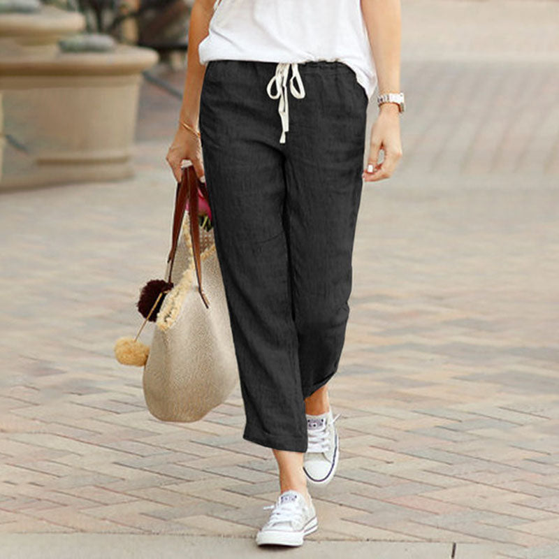 VITTORIA COMO | PANTALONI DRITTI QUOTIDIANI DA DONNA