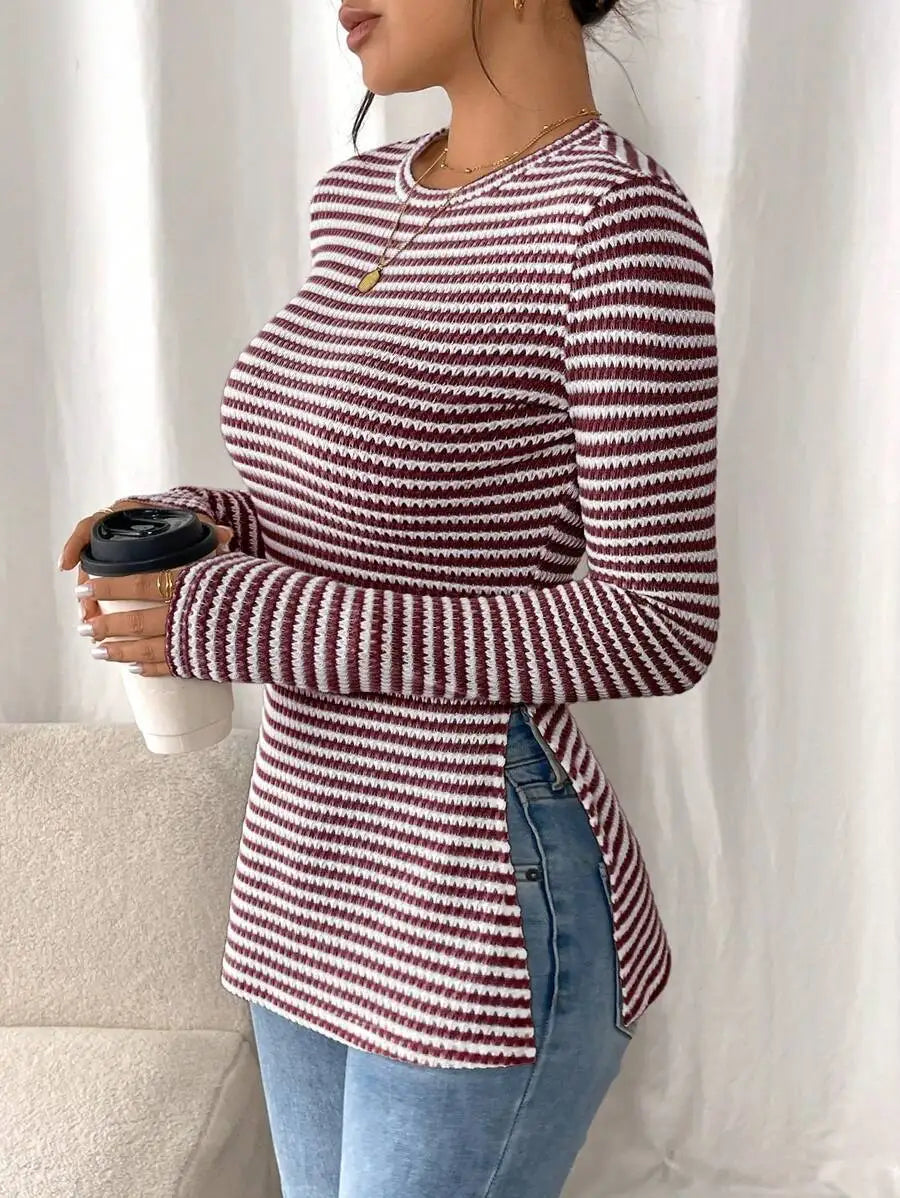 VITTORIA COMO | TOP LUNGO A COSTE DA DONNA