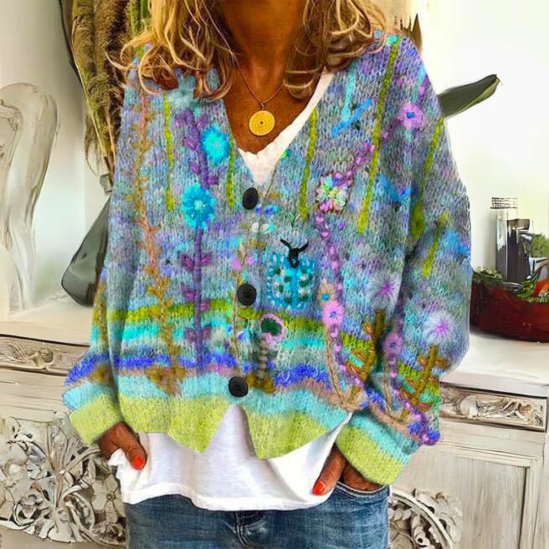Cardigan colorato