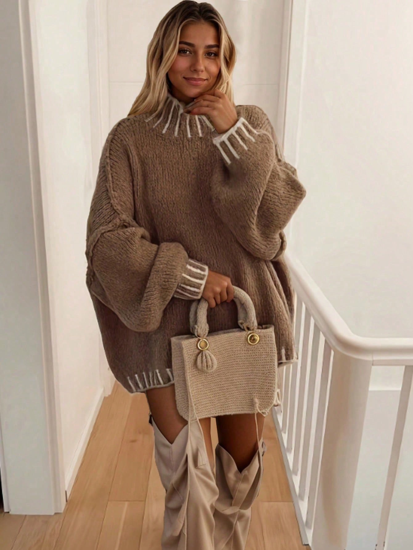 Maglione casual oversize