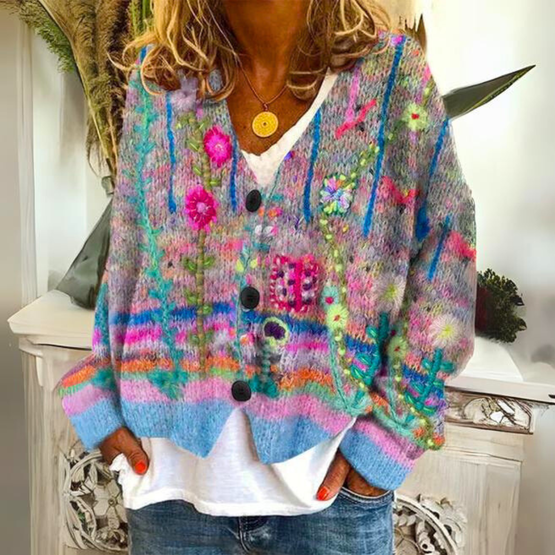 Cardigan colorato