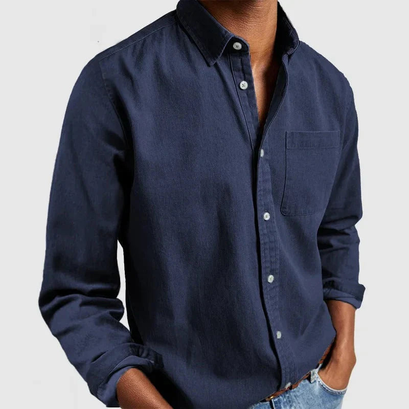 Laurel Lark - Camicia Button Up Oxford Classica Senza Tempo