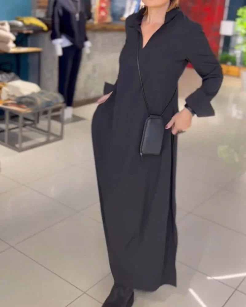 Evite - Maxi Vestito Morbido Elasticizzato