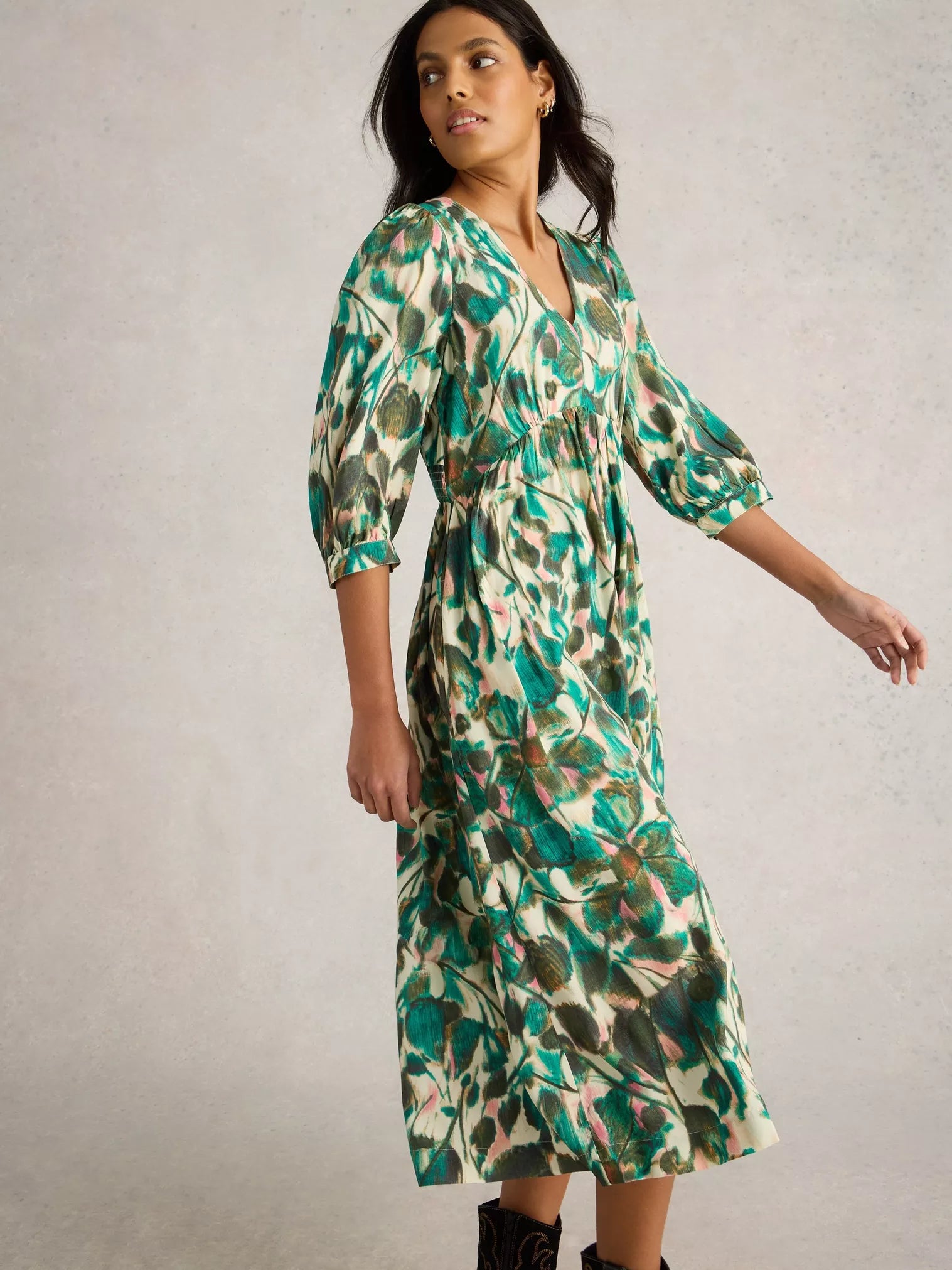 Lucy – Vestito midi White Stuff