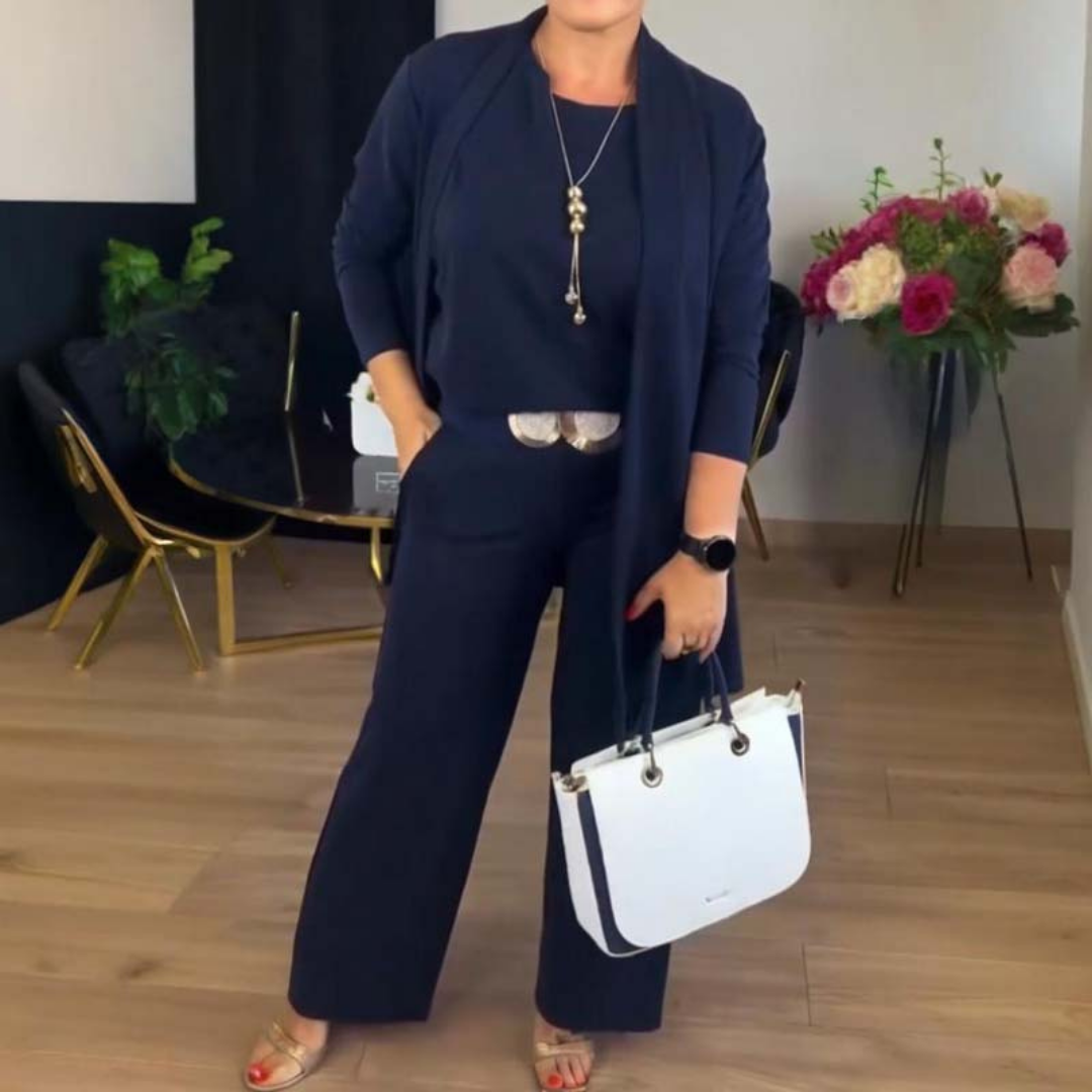 VITTORIA COMO | COMPLETO IN MAGLIA TRE PEZZI DA DONNA