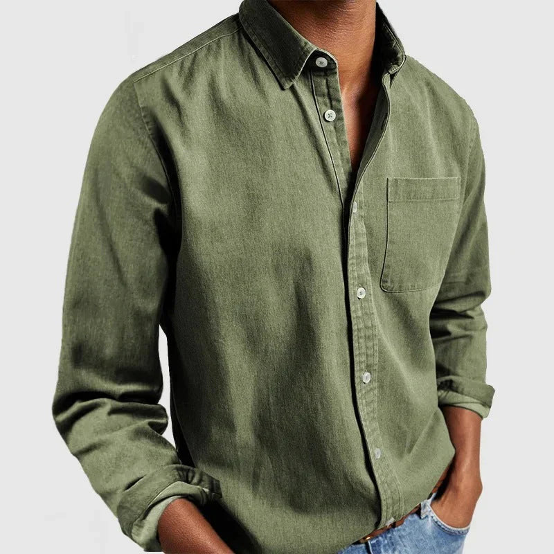 Laurel Lark - Camicia Button Up Oxford Classica Senza Tempo