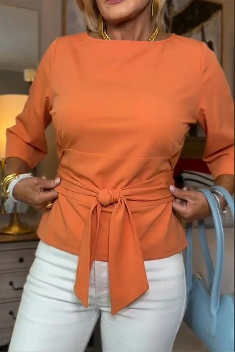 VITTORIA COMO | BLUSA CHIC MINIMALISTA DA DONNA