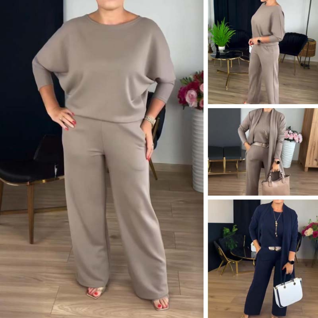VITTORIA COMO | COMPLETO IN MAGLIA TRE PEZZI DA DONNA