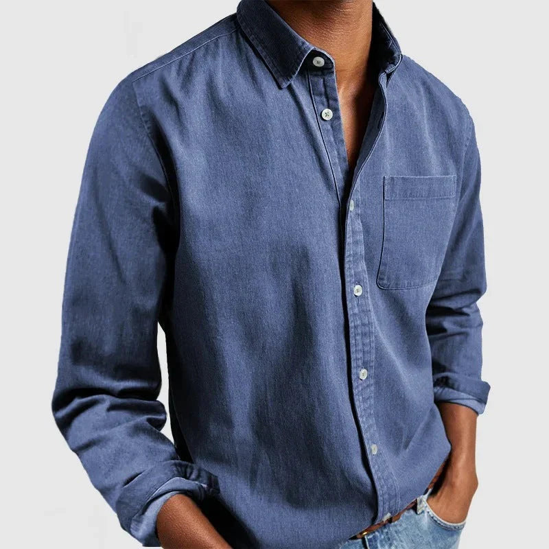 Laurel Lark - Camicia Button Up Oxford Classica Senza Tempo