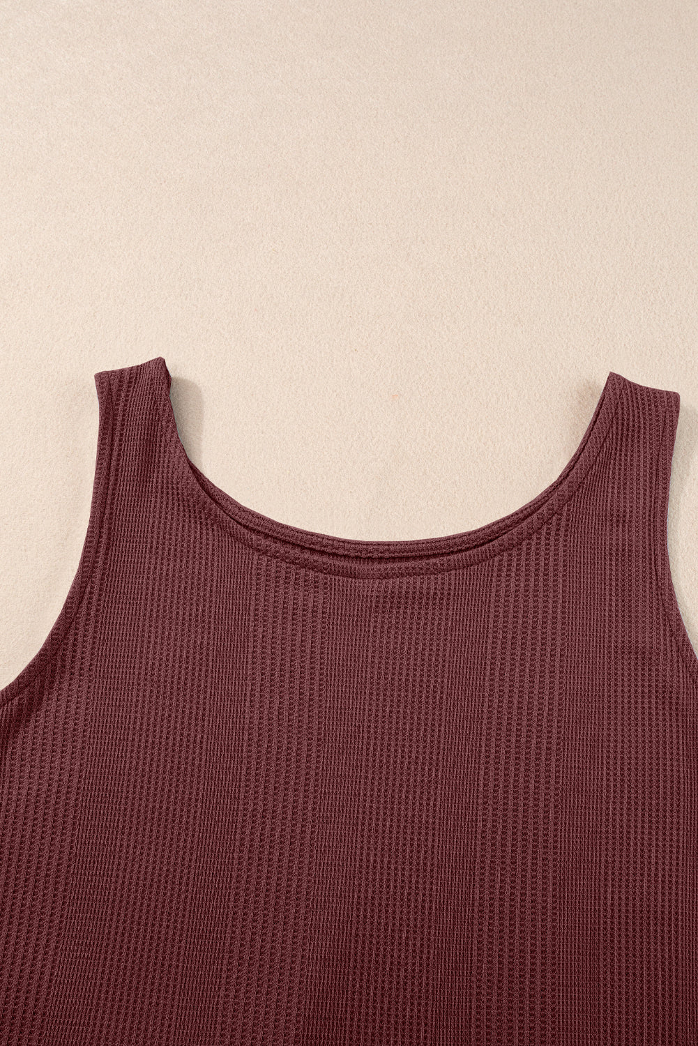 Amelia - Top a Costine con Volant e Pantaloni Blu