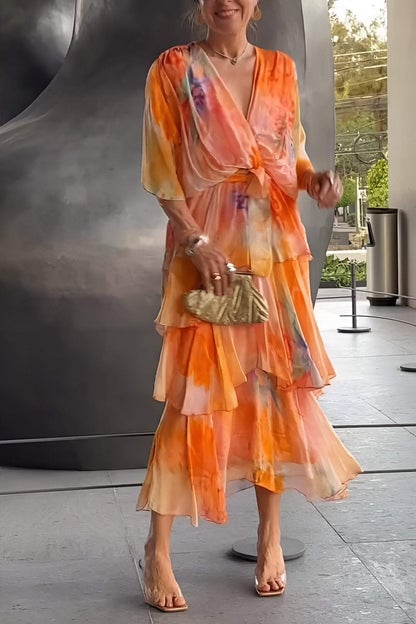 Jade™ – Elegant Bohemian Maxi Dress