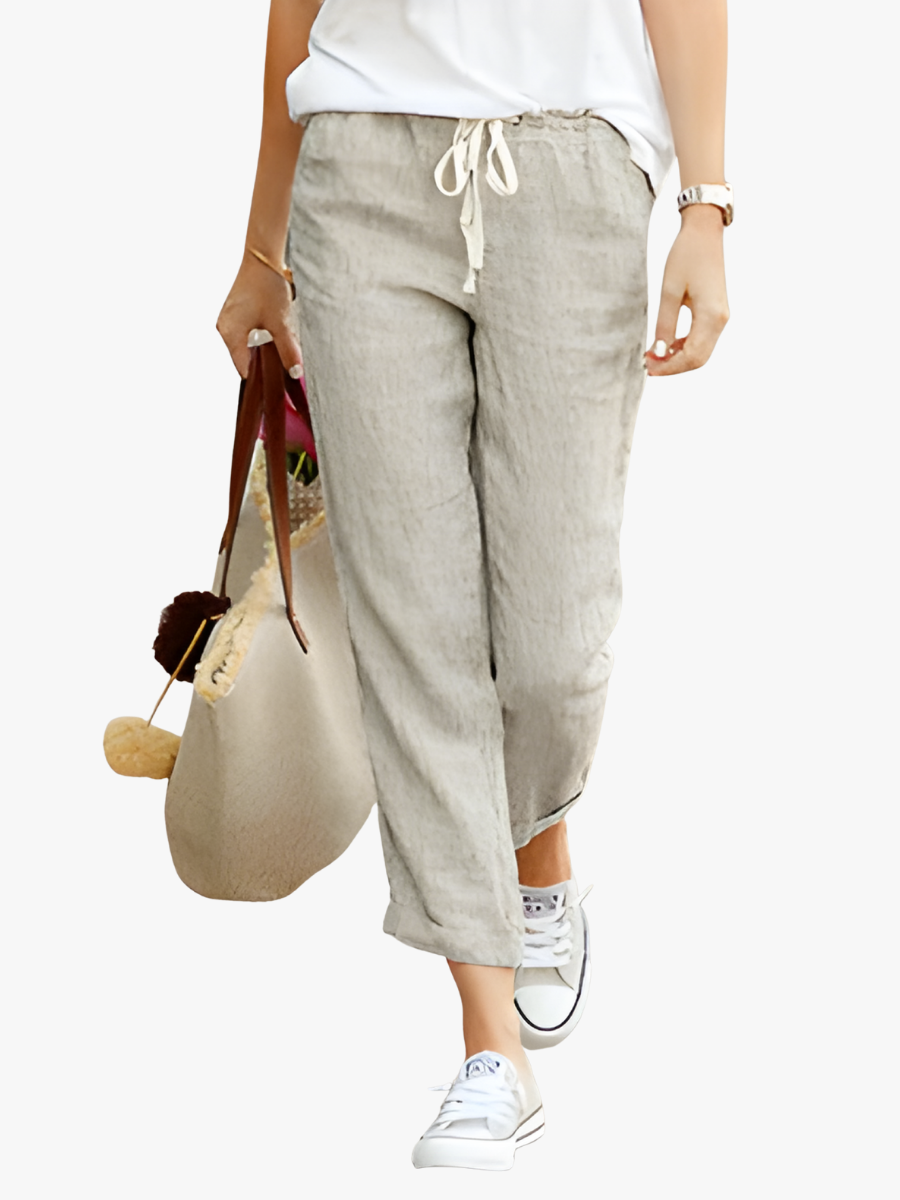 VITTORIA COMO | PANTALONI DRITTI QUOTIDIANI DA DONNA