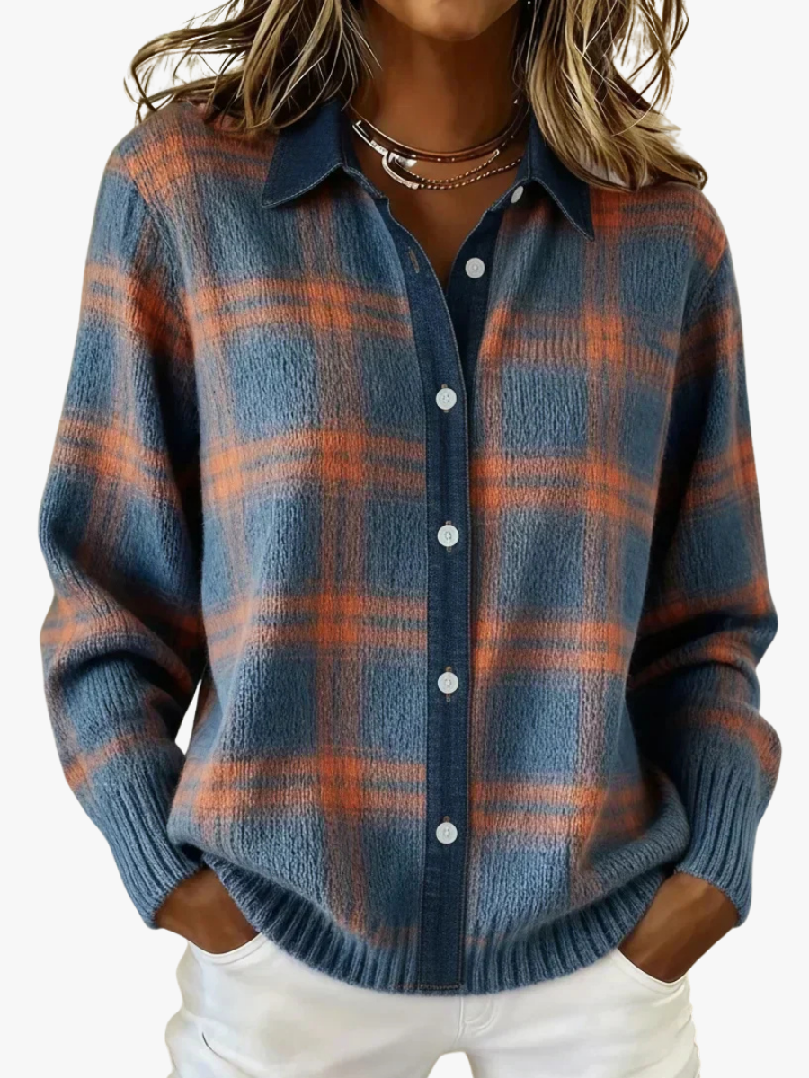 VITTORIA COMO | CARDIGAN LUNGO CON BOTTONI DA DONNA