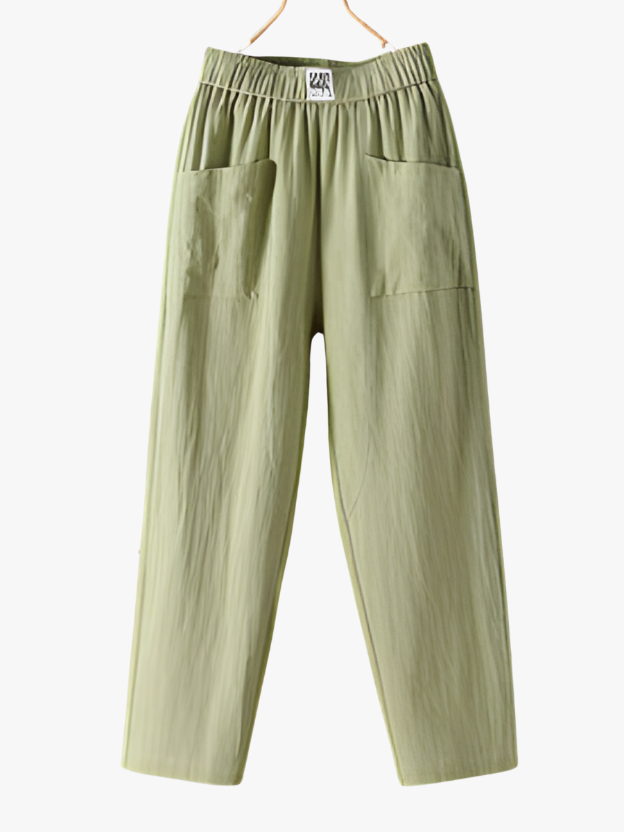 VITTORIA COMO | PANTALONI DRITTI ALLA CAVIGLIA DA DONNA