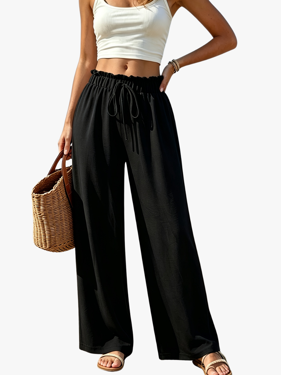 VITTORIA COMO | PANTALONI LARGHI CHIC DA DONNA