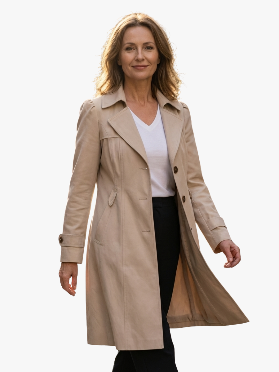 VITTORIA COMO | ELEGANTE CAPPOTTO LUNGO VINTAGE DA DONNA