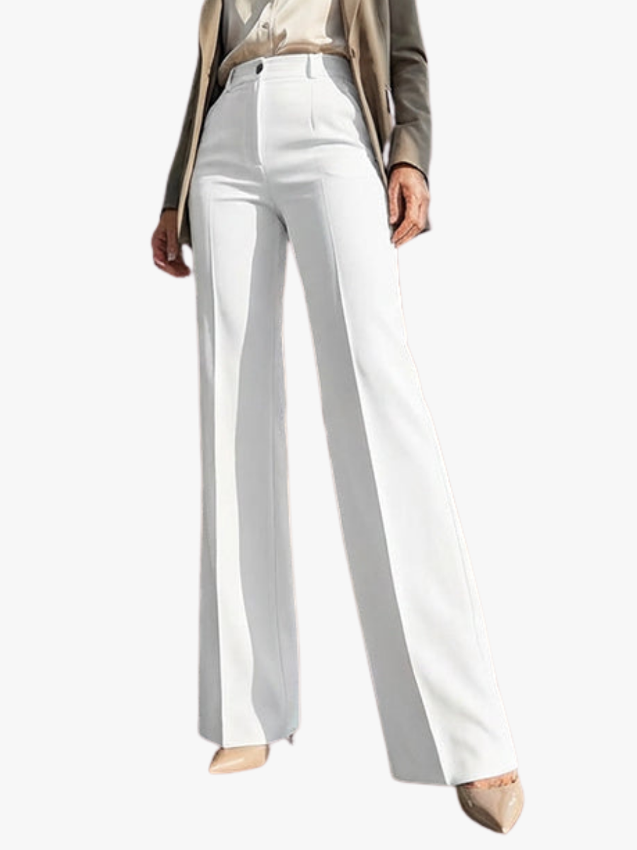 VITTORIA COMO | PANTALONI A VITA ALTA DA DONNA