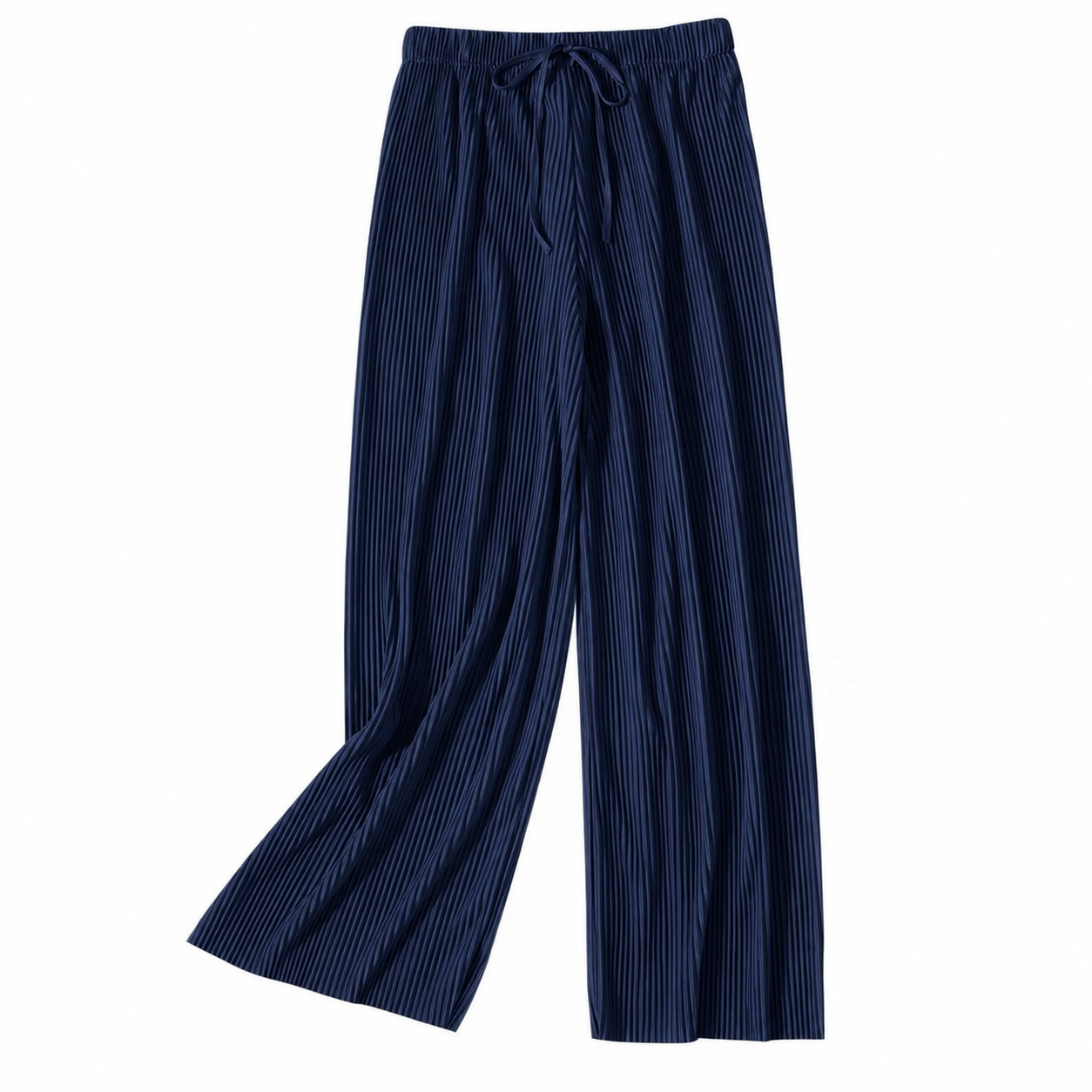 VITTORIA COMO | PANTALONI PLISSETTATI A GAMBA LARGA DA DONNA