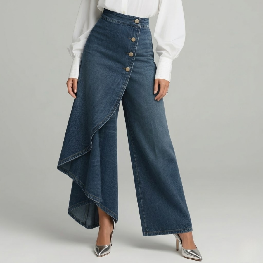 VITTORIA COMO | JEANS AMPI DA DONNA