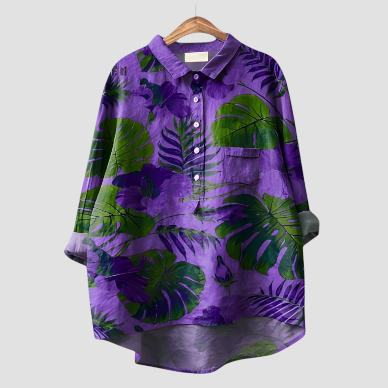VERONICA | Camicia da Donna con Stampa Grafica e Taglio Moderno