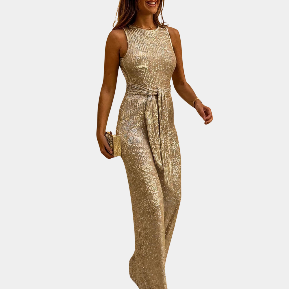 VITTORIA COMO | TUTA CON PAILLETTES PER DONNA