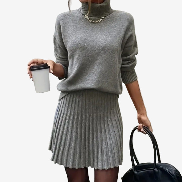 VITTORIA COMO | COMPLETO MAGLIA E GONNA DA DONNA