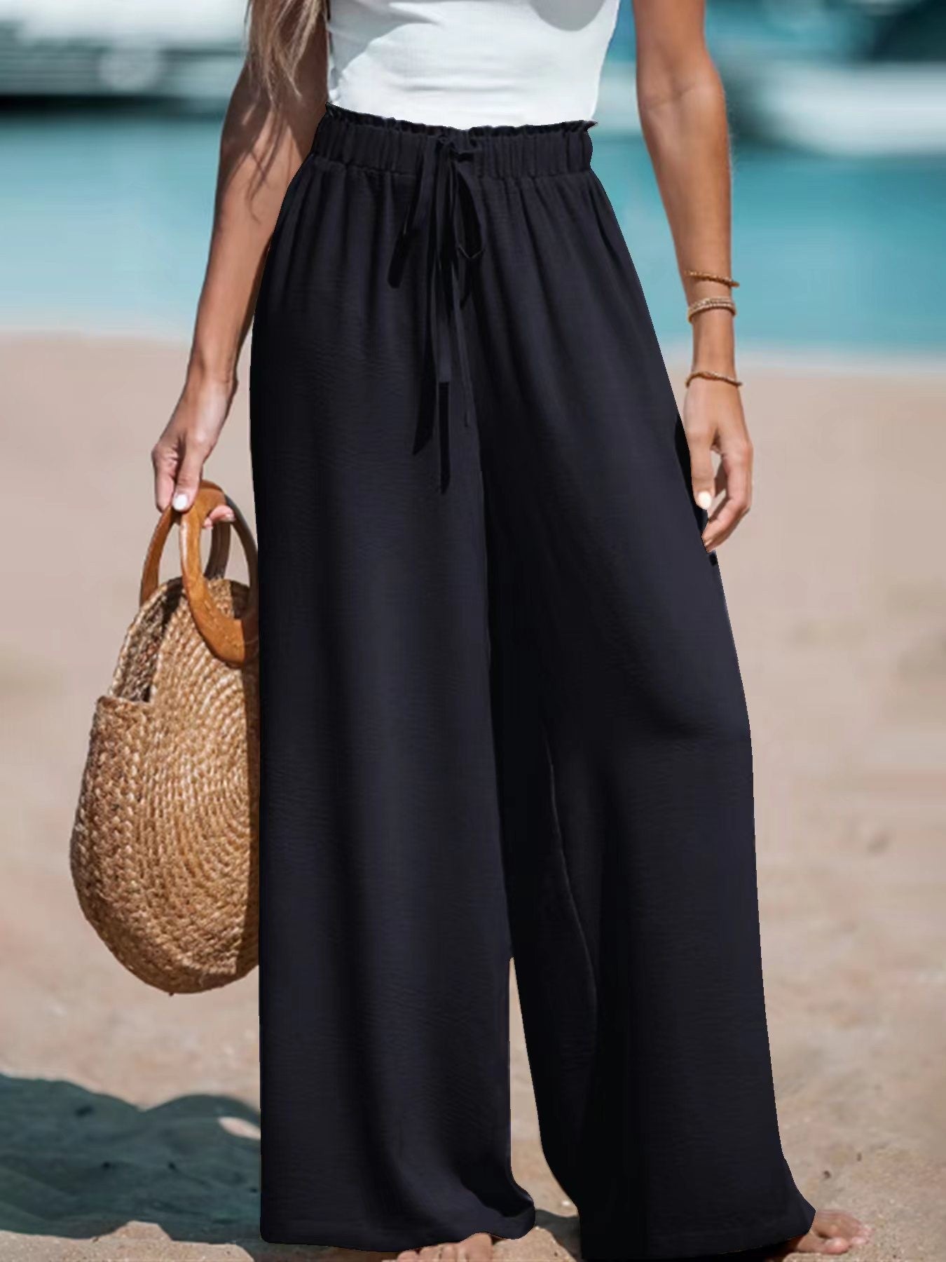VITTORIA COMO | PANTALONI LARGHI CHIC DA DONNA