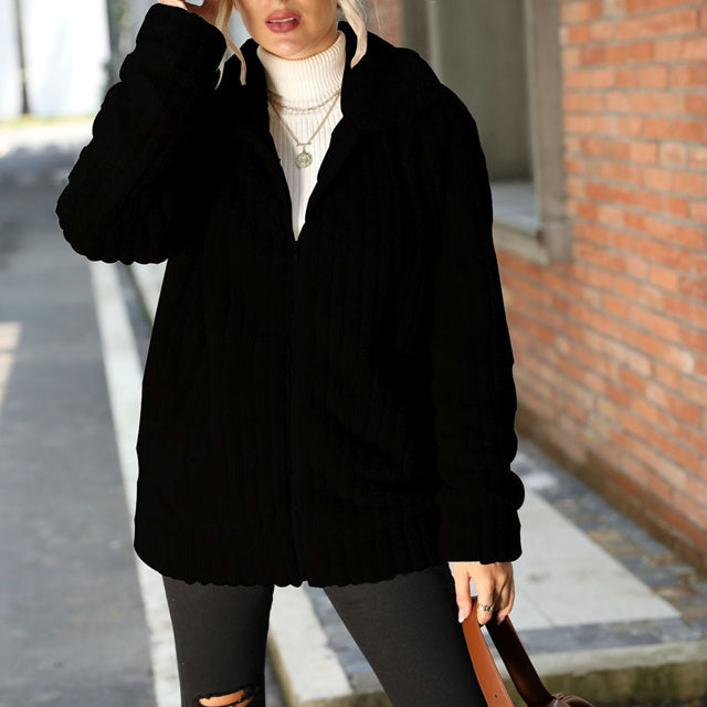 VITTORIA COMO | CAPPOTTO IN PELUCHE DA DONNA