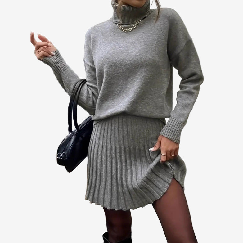 VITTORIA COMO | COMPLETO MAGLIA E GONNA DA DONNA