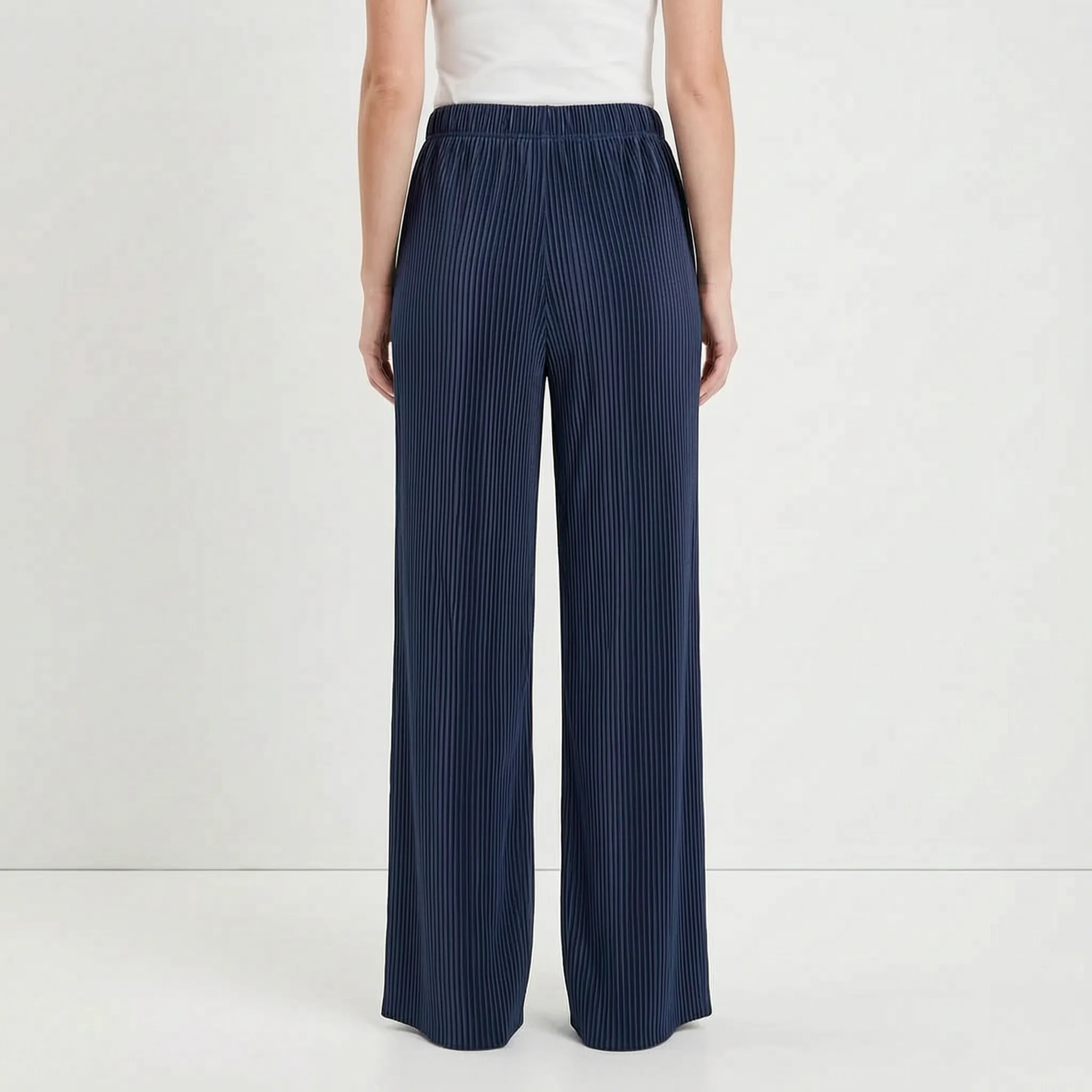 Pleatura - Pantaloni Palazzo Donna Eleganti Passeggiate In Città