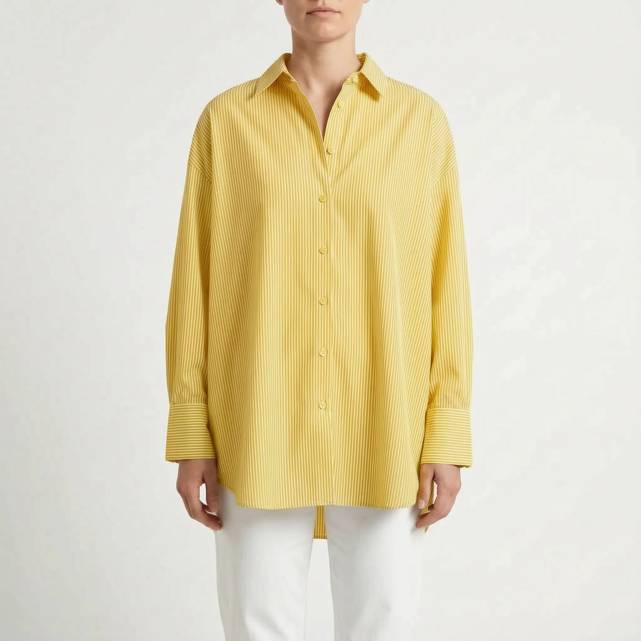 Stripia - Camicia A Righe Donna Passeggiate All'aperto