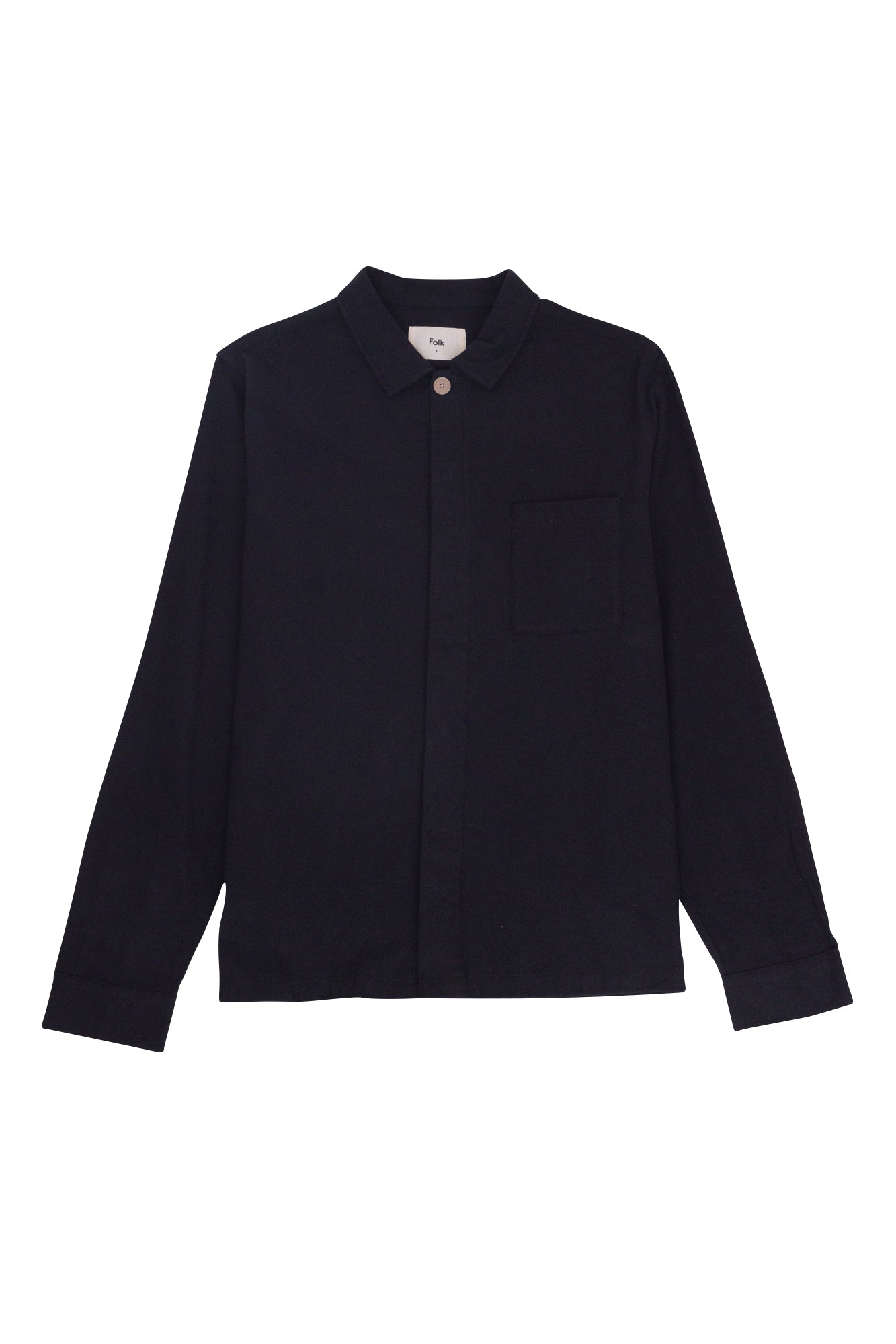 Jack - Patch Shirt Black Flannel