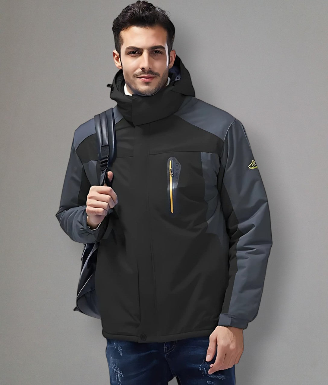 Oliver – Giacca Invernale Impermeabile Antivento con Cappuccio