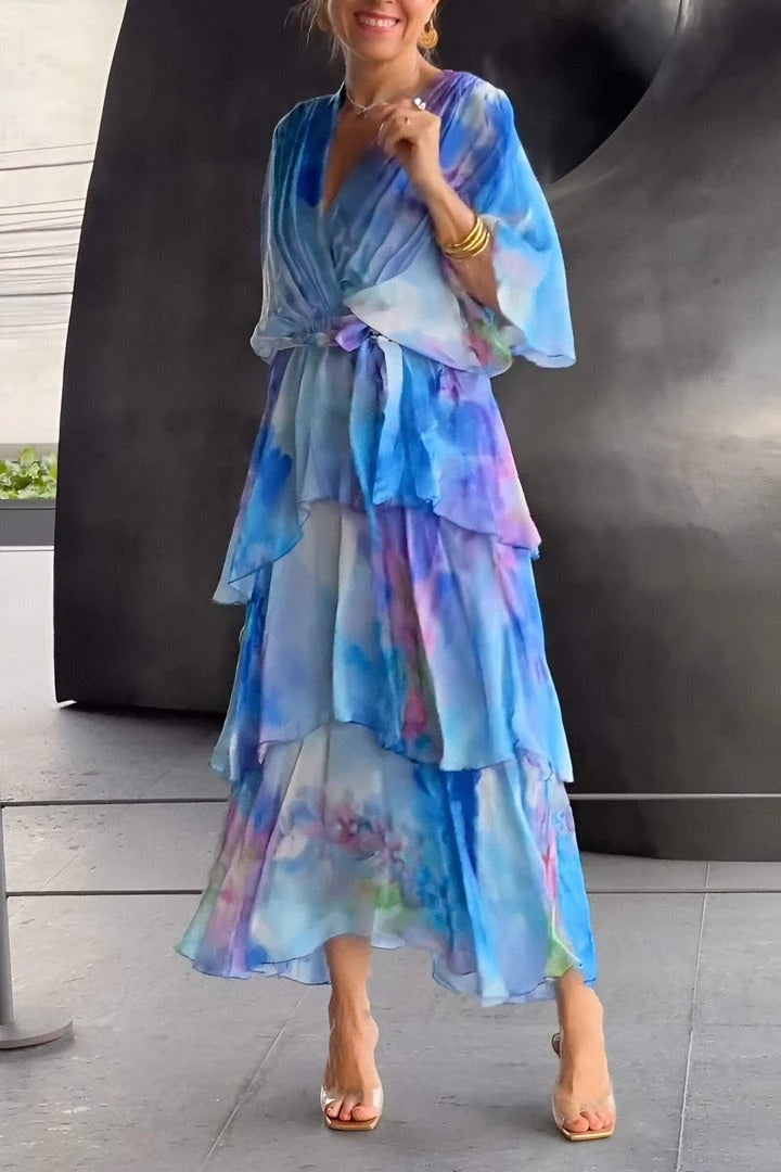 Jade™ – Elegant Bohemian Maxi Dress