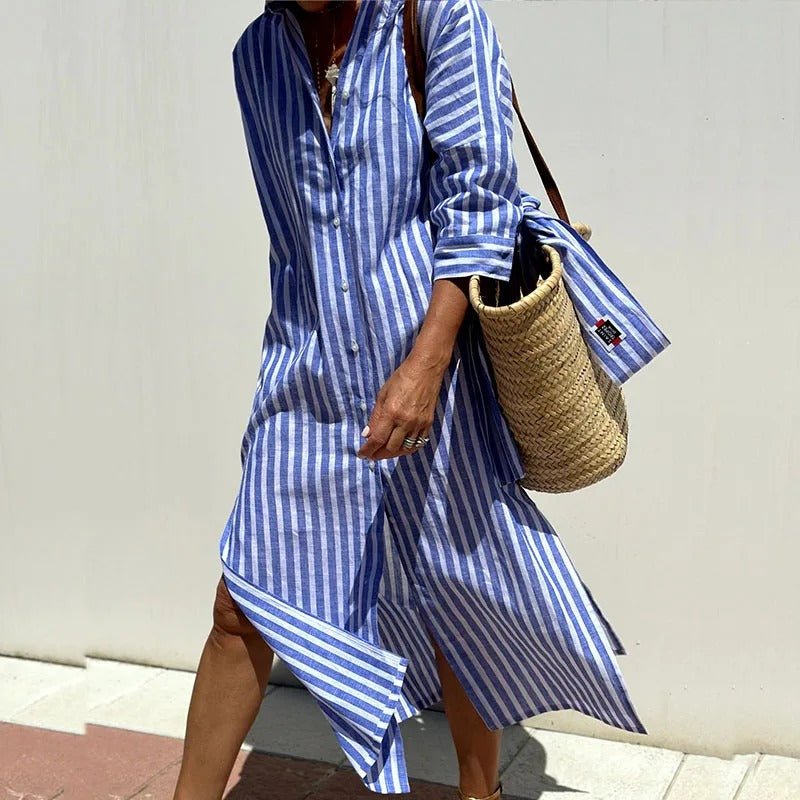 Armelle | Abito estivo a righe elegante (Quasi esaurito)