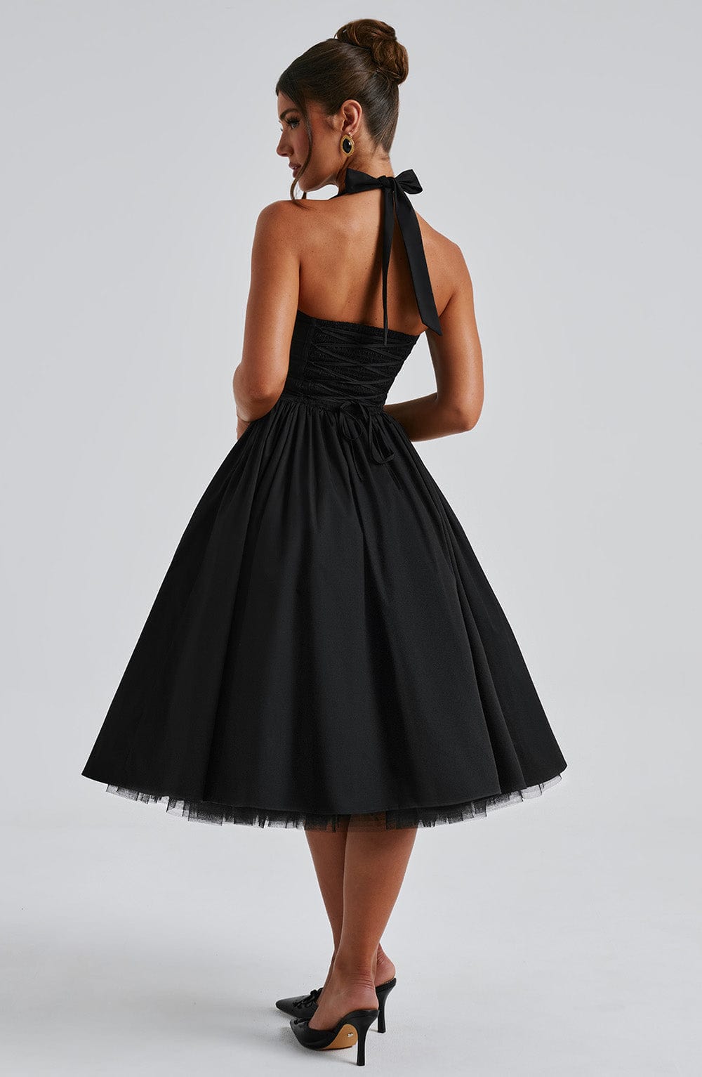 Melania – Retro Corset Tea Dress