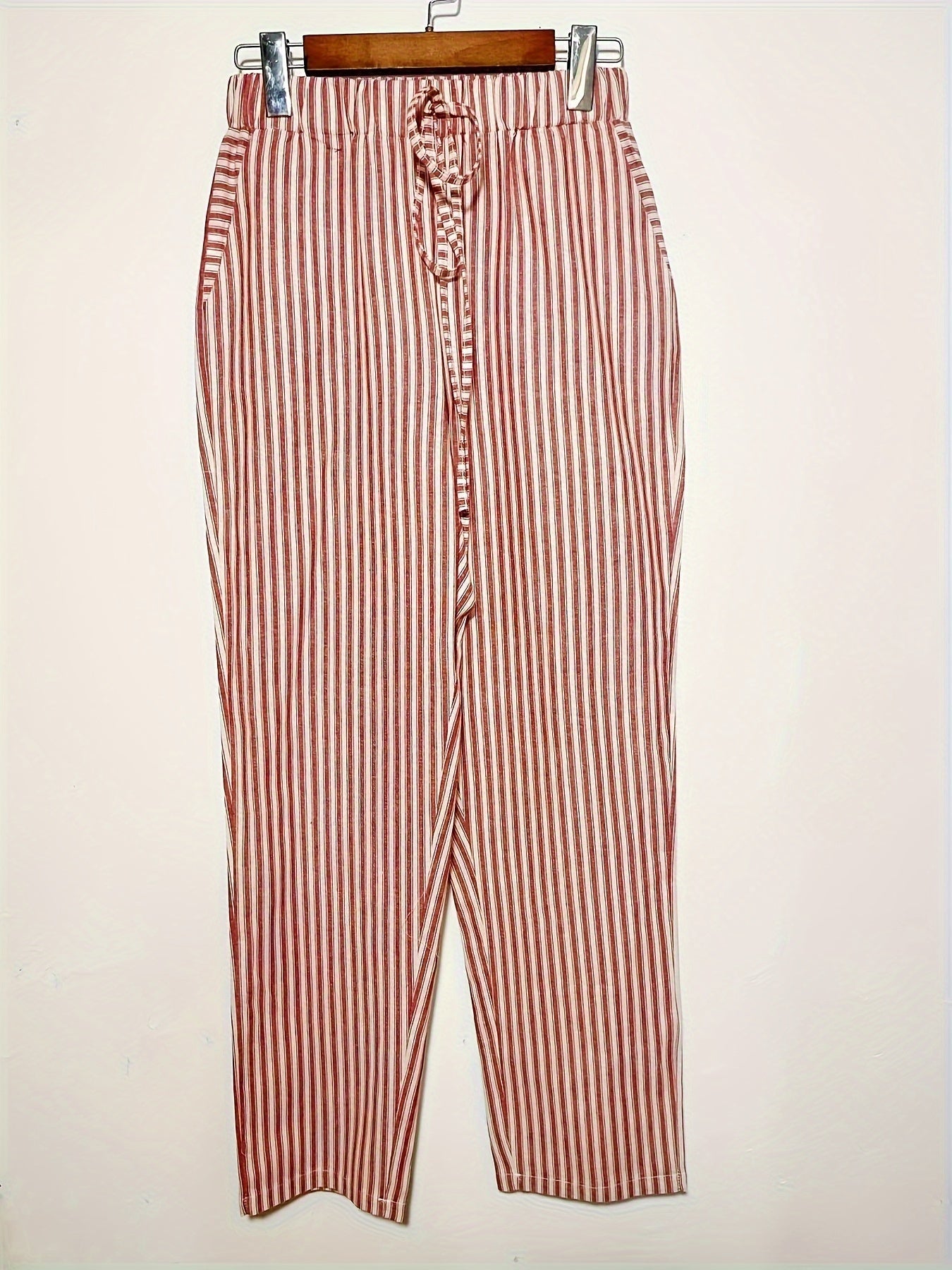 VITTORIA COMO | PANTALONI LARGHI A RIGHE DA DONNA
