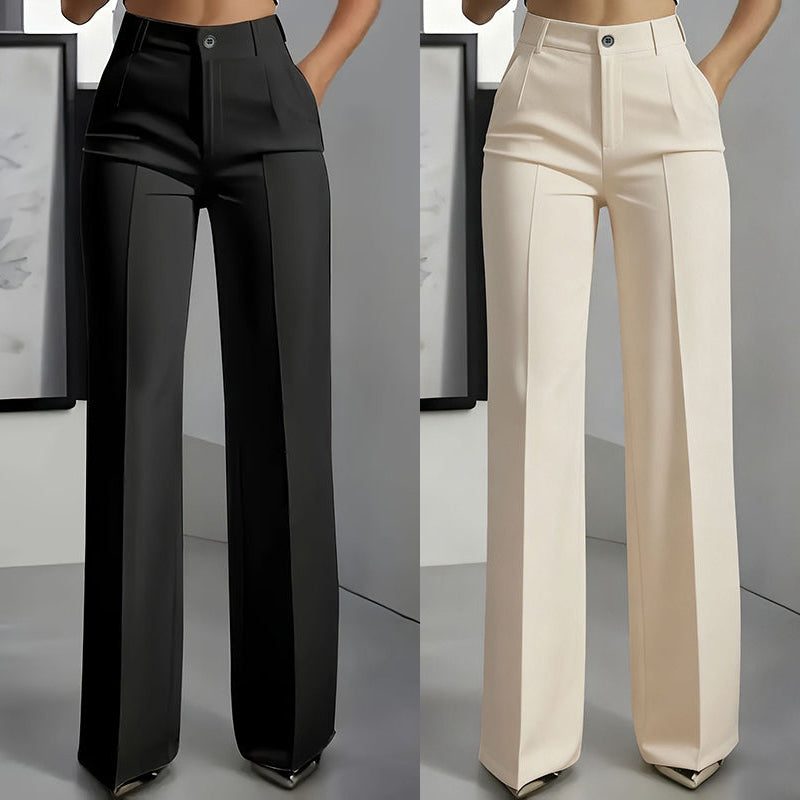 VITTORIA COMO | PANTALONI A VITA ALTA DA DONNA