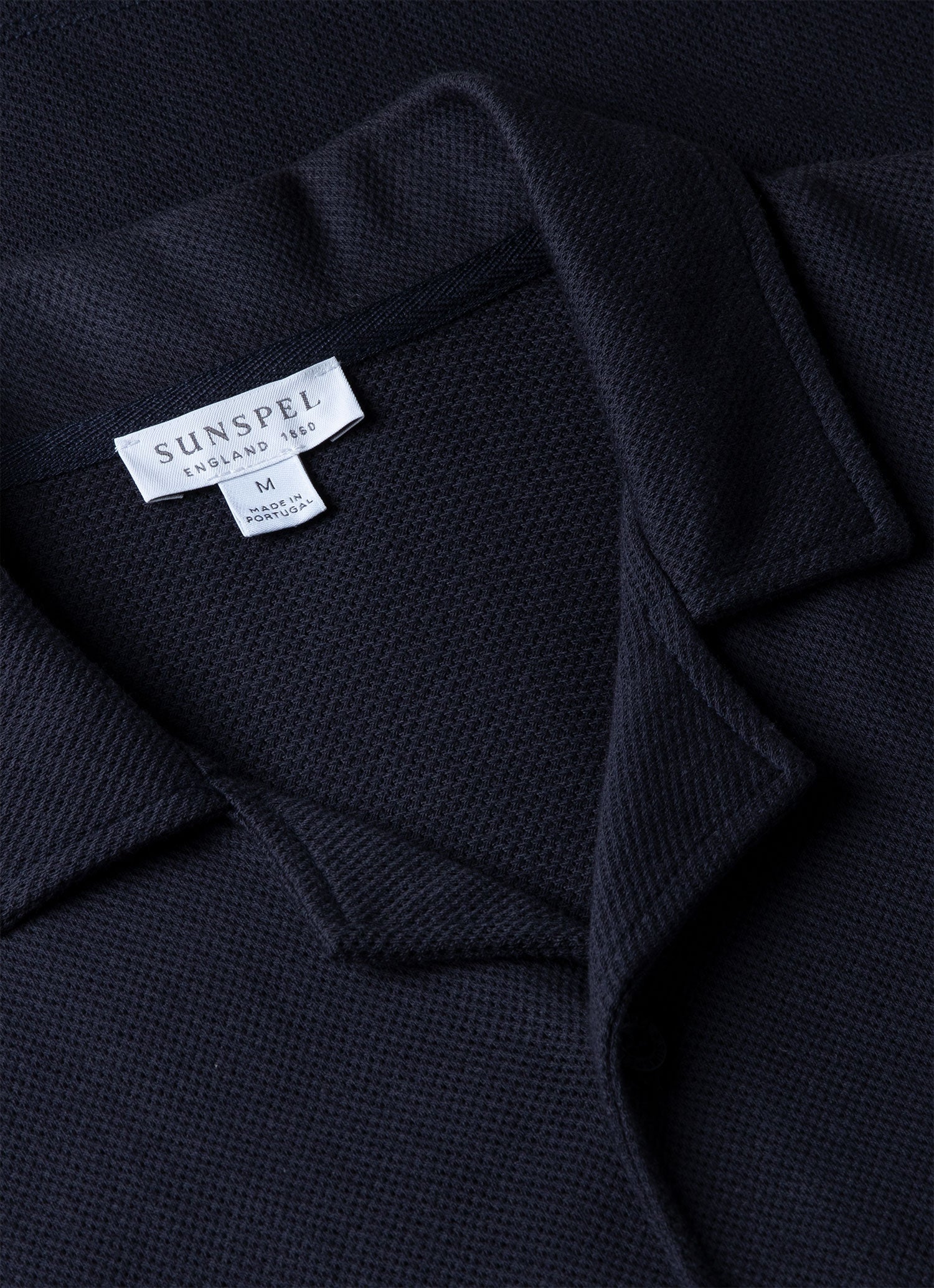 James - Camicia Riviera con Colletto Camp da Uomo Blu Navy