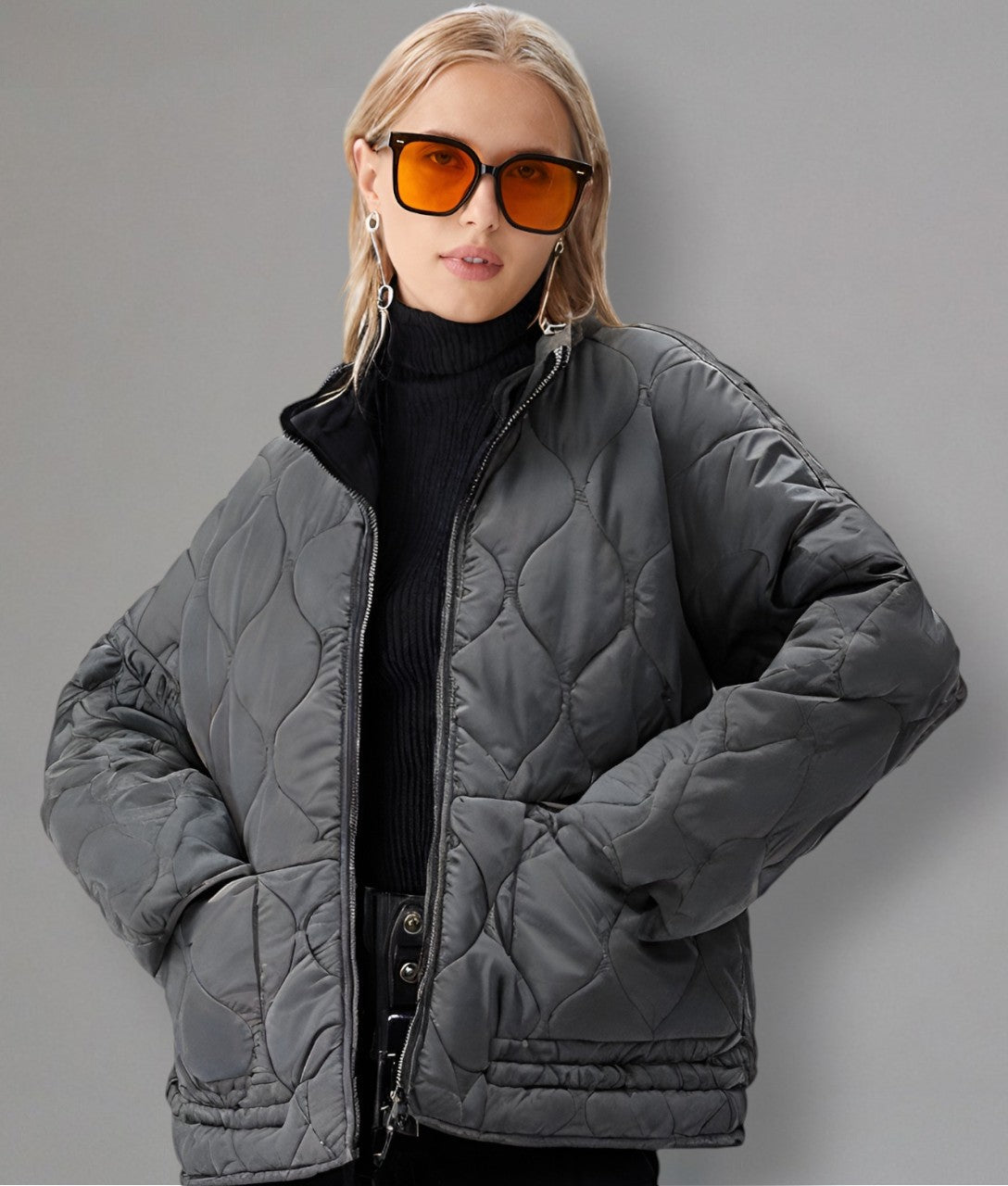 Oceana – Giacca da donna elegante con motivo a onde