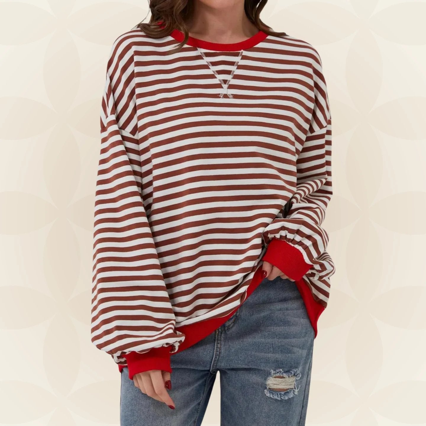 VITTORIA COMO | MAGLIONE IN MAGLIA OVERSIZE DA DONNA