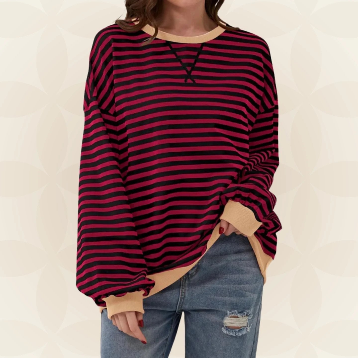 VITTORIA COMO | MAGLIONE IN MAGLIA OVERSIZE DA DONNA