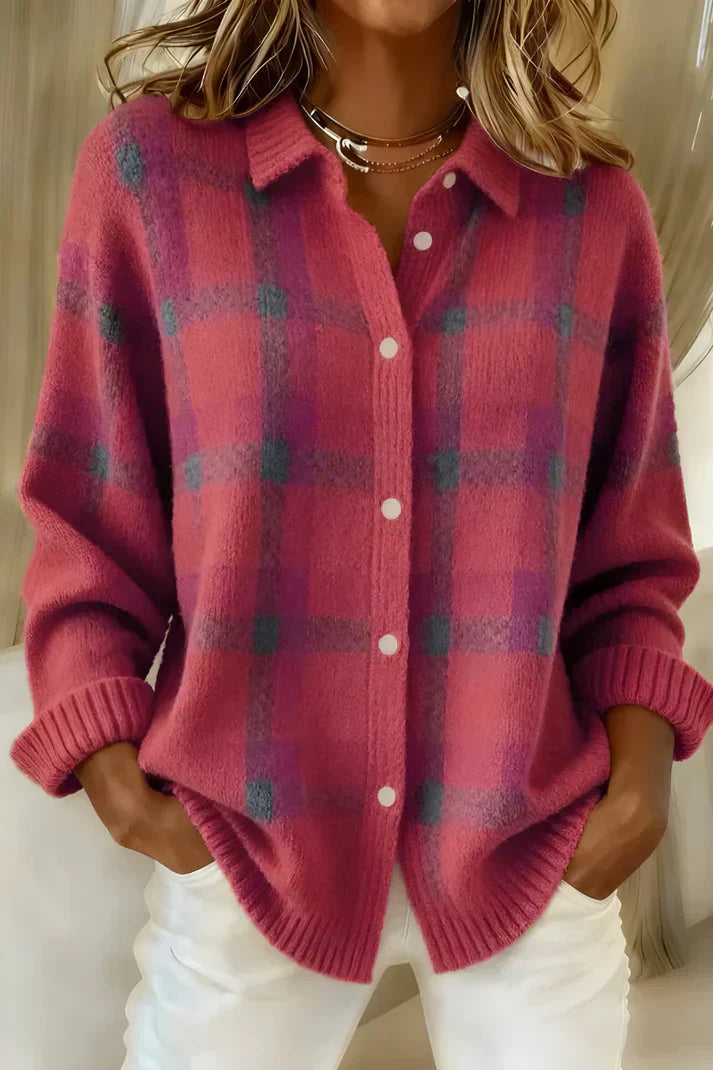 VITTORIA COMO | CARDIGAN LUNGO CON BOTTONI DA DONNA