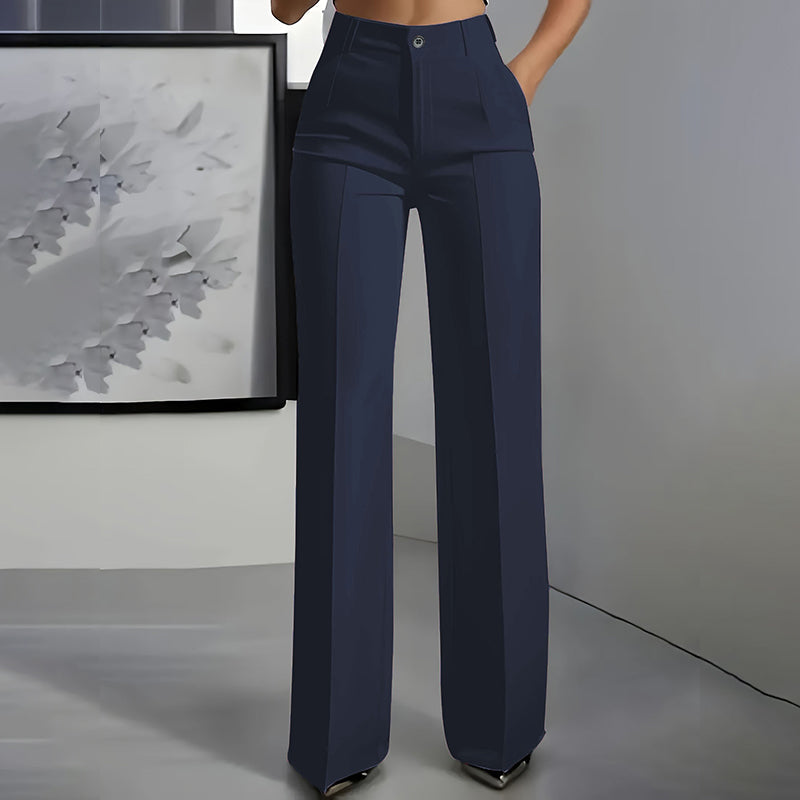 VITTORIA COMO | PANTALONI A VITA ALTA DA DONNA