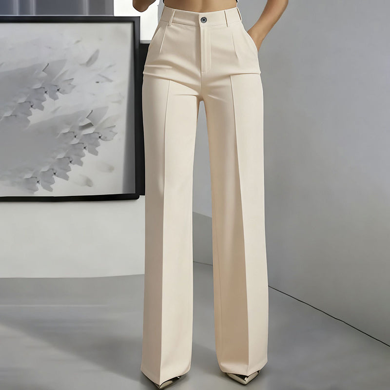 VITTORIA COMO | PANTALONI A VITA ALTA DA DONNA
