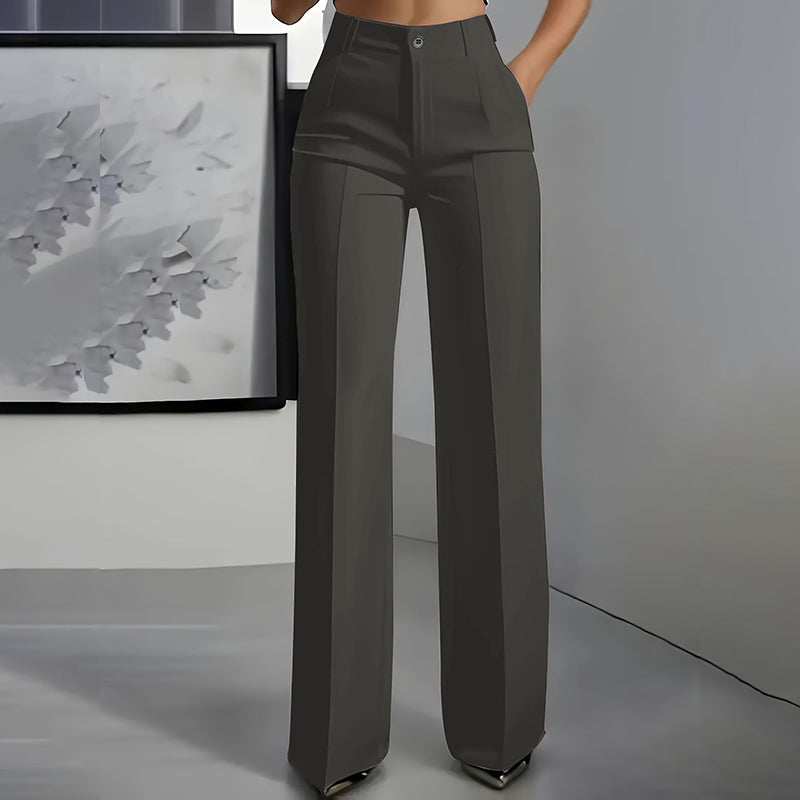 VITTORIA COMO | PANTALONI A VITA ALTA DA DONNA