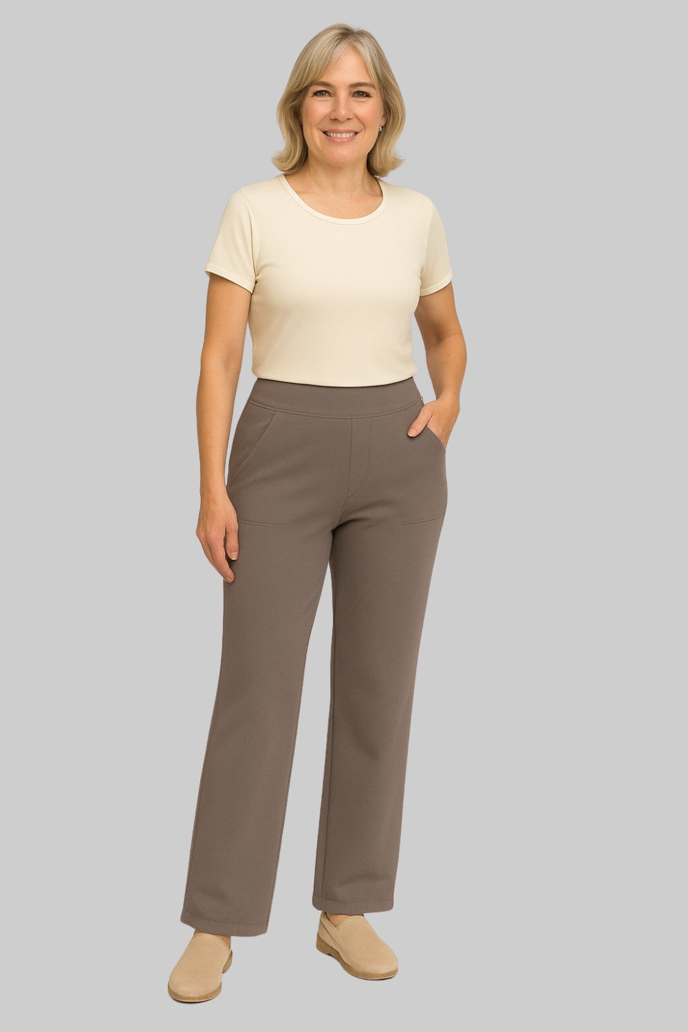 VITTORIA COMO | PANTALONI ELASTICIZZATI DA DONNA
