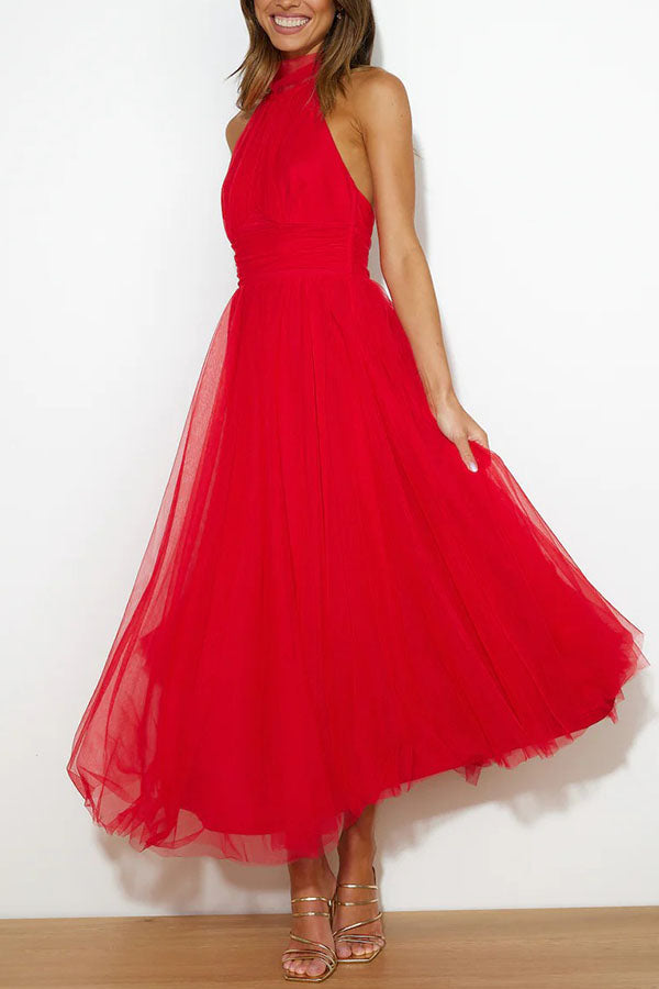 Phoebe – Abito da tè in tulle all'americana
